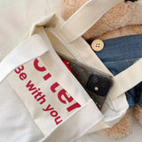 Women's Small Shoulder Bags Canvas Bento Handbags