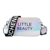 Womens Laser Handbags Purses Mini Crossbody Bag Chain Sweet Candy Shoulder Bag