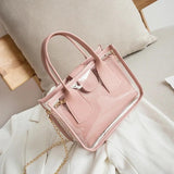 Transparent Jelly Crossbody Bag for Women Handbag Shoulder Bags