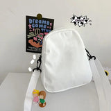 Cartoon Women Nylon Crossbody Bag Small Shoulder Ladies Phone Purse Handbags