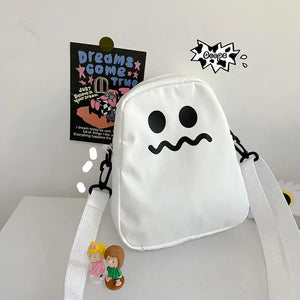 Cartoon Women Nylon Crossbody Bag Small Shoulder Ladies Phone Purse Handbags