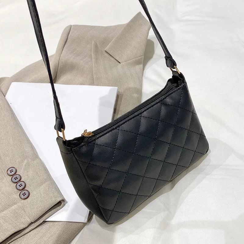 Small PU Leather Crossbody Bag for Women Shoulder Handbags Purses