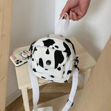 Canvas Crossbody Bag Small Shoulder Handbags Solid Zipper Purse