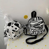 Canvas Crossbody Bag Small Shoulder Handbags Solid Zipper Purse