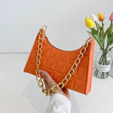 Diamond Texture Chain Handbag Shoulder Bag