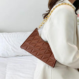 Diamond Texture Chain Handbag Shoulder Bag