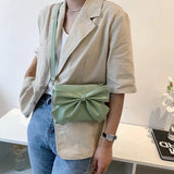 Solid Leather Handbags Detachable Bag for Women