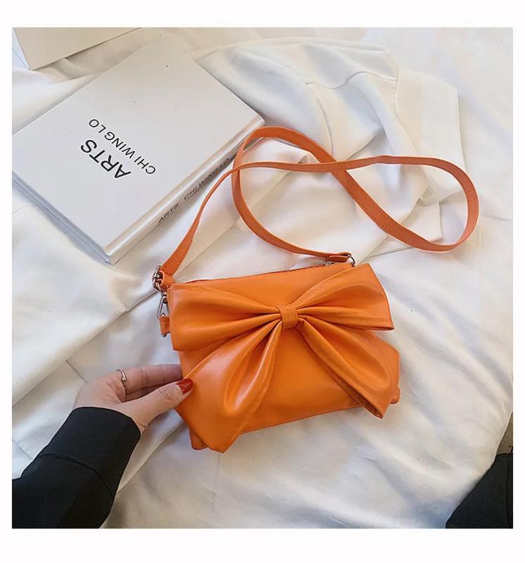 Solid Leather Handbags Detachable Bag for Women