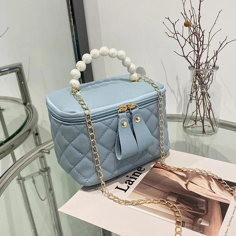 Women PU Leather Crossbody Shoulder Bag High Ladies Handbags Bucket Bag