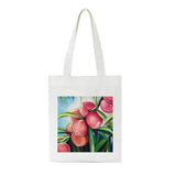Peach Print Harajuku Bag Large-Capacity Canvas Vintage Cartoon Ulzzang