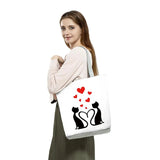 Couple Cat Handbag Shoulder Bags Market Travel Sports Beach