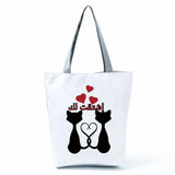 Couple Cat Handbag Shoulder Bags Market Travel Sports Beach