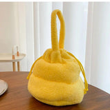 Women Yellow Mini Shoulder Bag Lovely Handbag