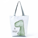 Watercolor Animal Prints Shoulder Bag - Large Capacity Female Handbag