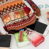 Tassel Ethnic Handwoven Crossbody for Lady Bag Small Handbag