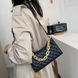 Crocodile Pattern Shoulder Bag Retro Casual Bag Female Leather