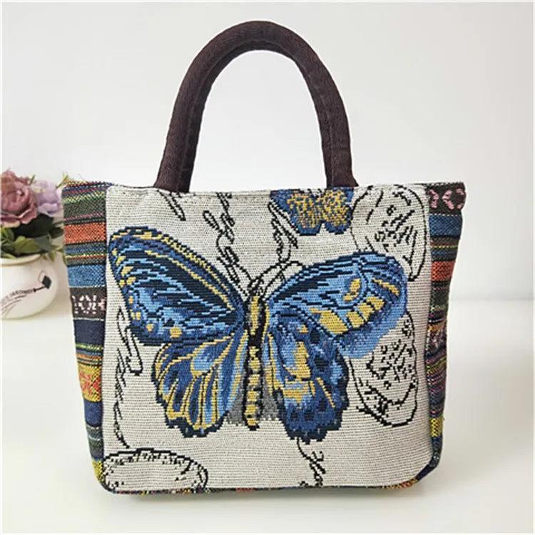 Summer Women's Handbag with Phone Pocket and Zipper Flap