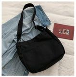 Women's Large Capacity Messenger Bag Waterproof Schoolbag