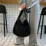 Women's Large Capacity Messenger Bag Waterproof Schoolbag