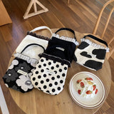 Lace Small Handbag Cup Bag Women Purses and Handbags