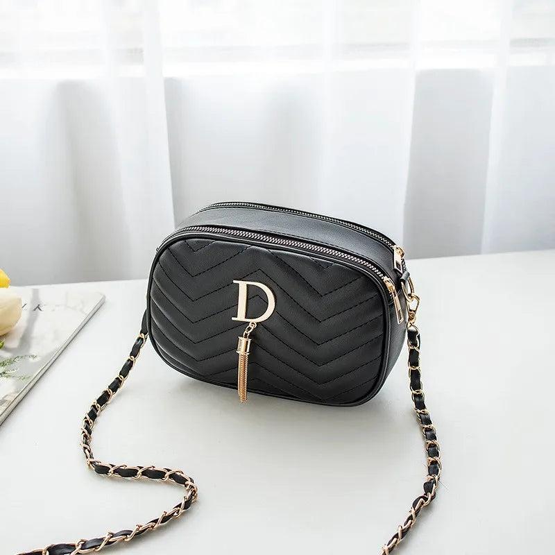Casual Chain Bag Double Layer Single Shoulder Messenger Bags