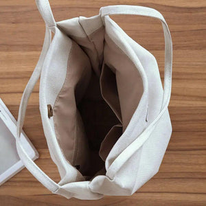 Canvas Bucket Bag Art Retro Shoulder Bag