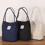 Canvas Bucket Bag Art Retro Shoulder Bag