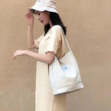 Canvas Bucket Bag Art Retro Shoulder Bag