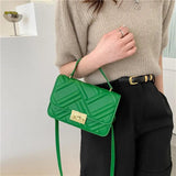 Retro Small Bag Embossing Crossbody Handbag