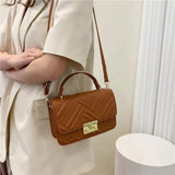 Retro Small Bag Embossing Crossbody Handbag