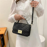 Retro Small Bag Embossing Crossbody Handbag