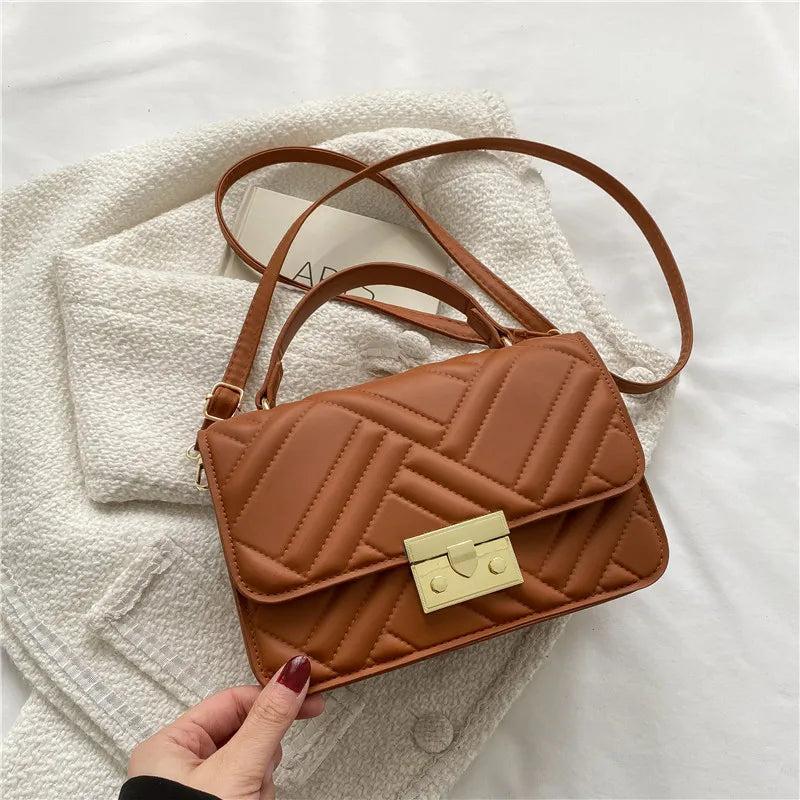 Retro Small Bag Embossing Crossbody Handbag