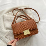 Retro Small Bag Embossing Crossbody Handbag