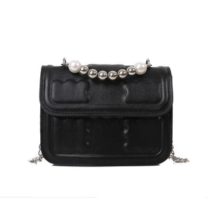 Mini Bag Pearl Chain Bag Portable Lipstick Pack Crossbody Bag