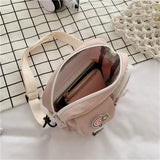 Canvas Crossbody Bags for Women Small Shoulder Messenger Bag