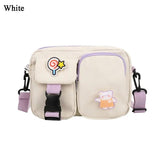 Canvas Crossbody Bags for Women Small Shoulder Messenger Bag