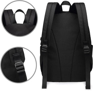 Corgi Cactus Dogs Backpack 17 Inch Laptop with USB Port