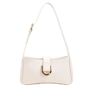 Women's Small PU Leather Shoulder Bag Winter Side Handbag