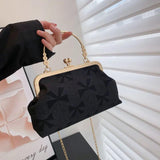Canvas Crossbody Bag Chain Shoulder Tote Women's Handbag