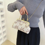 Canvas Crossbody Bag Chain Shoulder Tote Women's Handbag