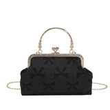 Canvas Crossbody Bag Chain Shoulder Tote Women's Handbag