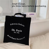 Female Canvas Shoulder Bag Eco Cotton Linen Shopper Bags Handbag Tote