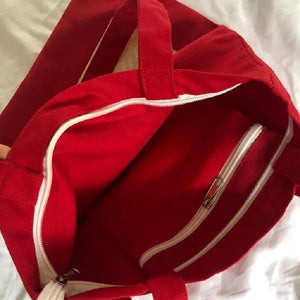 Canvas Shoulder Bag Japanese Style Women Handbag Student Tote Bag