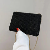 Glitter Evening Party Bag Wedding Clutch Chain Shoulder Bag