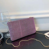Glitter Evening Party Bag Wedding Clutch Chain Shoulder Bag