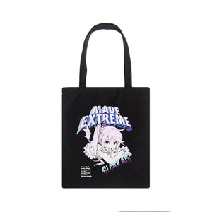 Japanese Y2K Canvas Bag Female Casual Punk Street Hip-Hop Large Capacity Shopper