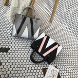 Women's Printed Big Shoulder Bag Messenger Bag