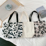 Vintage Large Capacity Handbag Canvas Shoulder Bag for Women