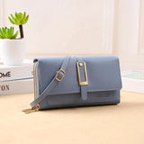 Retro Multi-function PU Messenger Bag