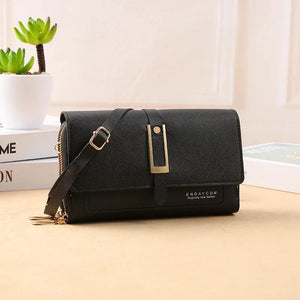 Retro Multi-function PU Messenger Bag